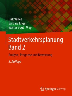 cover image of Stadtverkehrsplanung Band 2